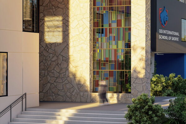 Building Main Entrance